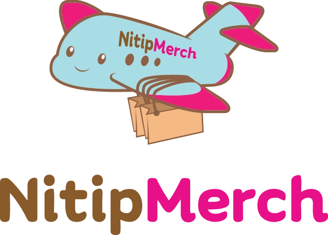 NitipMerch booth at convention event